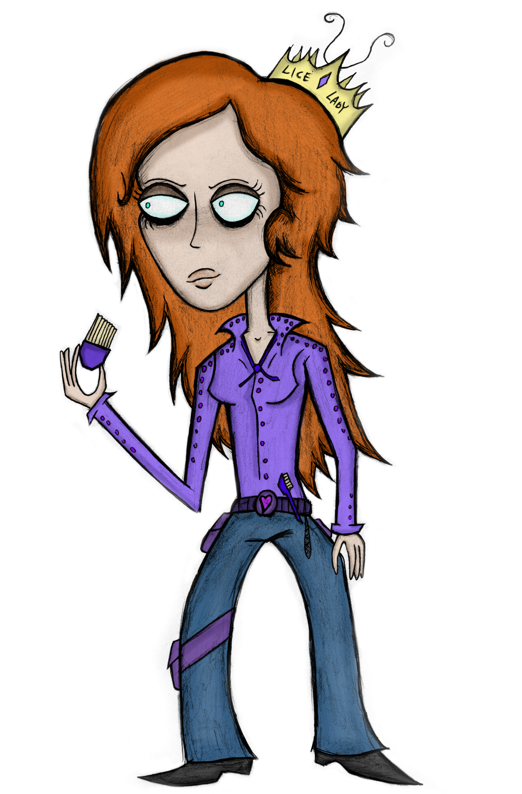 Lice Lady Transparent psd scaled
